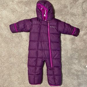Columbia 12-18 mo warm fleece lined suit.